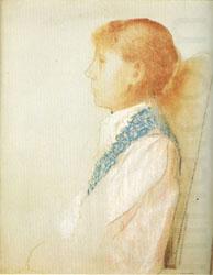 Odilon Redon Madame Odilon Redon in Left Profile china oil painting image